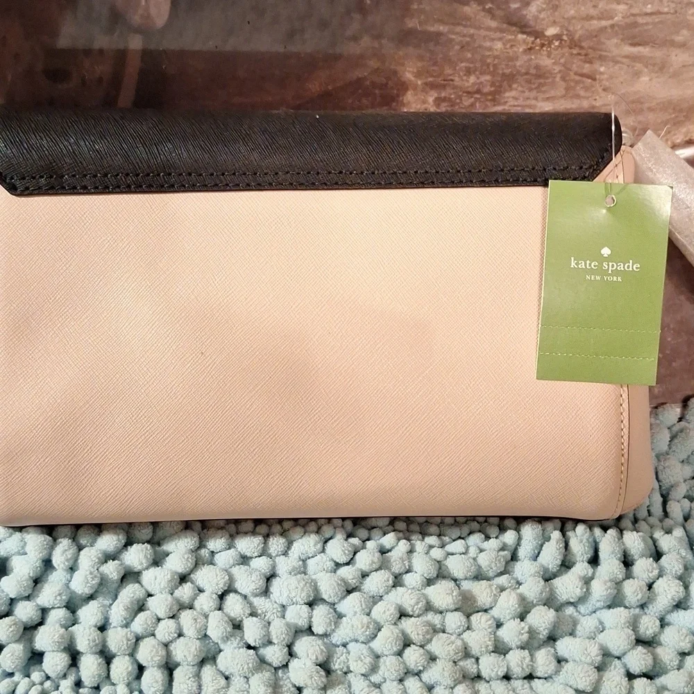 NWT Kate Spade Pink/black Laurel Way Crossbody